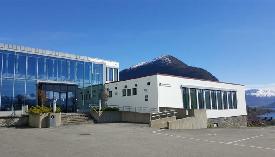 TIL VÅREN: Forhåpentligvis er arenaen ferdig om noen få måneder.