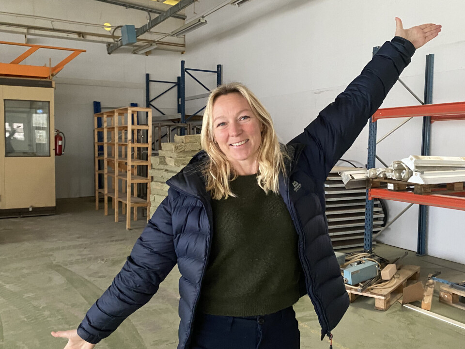 VIKTIG MØTEPLASS: Monika Barstad Rebbestad mener den nye turnhallen vil bety mye for turnmiljøet og lokalsamfunnet.