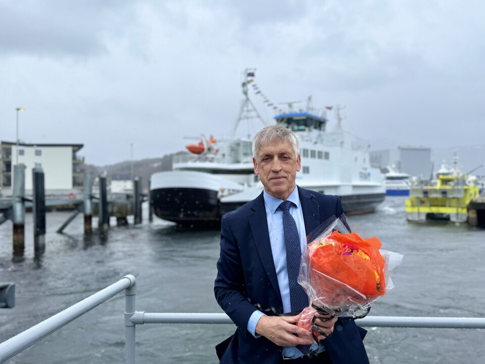 POSITIV: Dag Vaagen, ordfører i Sande Kommune, ser lyst på ferjenes fremtid i området.