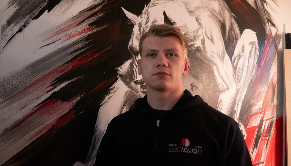 SPENT: Lucas René Birkelid forbereder seg i disse dager til kamp på engelsk jord.