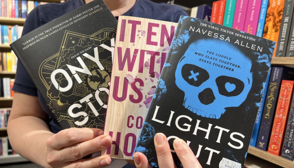 POPULÆRE BØKER: En av bøkene som har trendet mest på BookTok er Colleen Hoover sin 'It Ends with Us'.