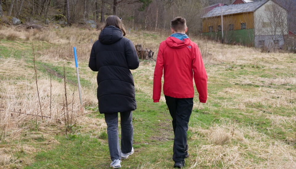 TUNHEIM: Starten på Tunheim stien trenger forbedring.