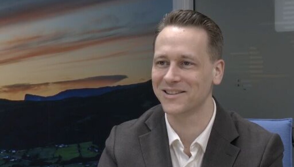 Fornøyd: Fredric Holen Bjørdal er fornøyd med nye jobben