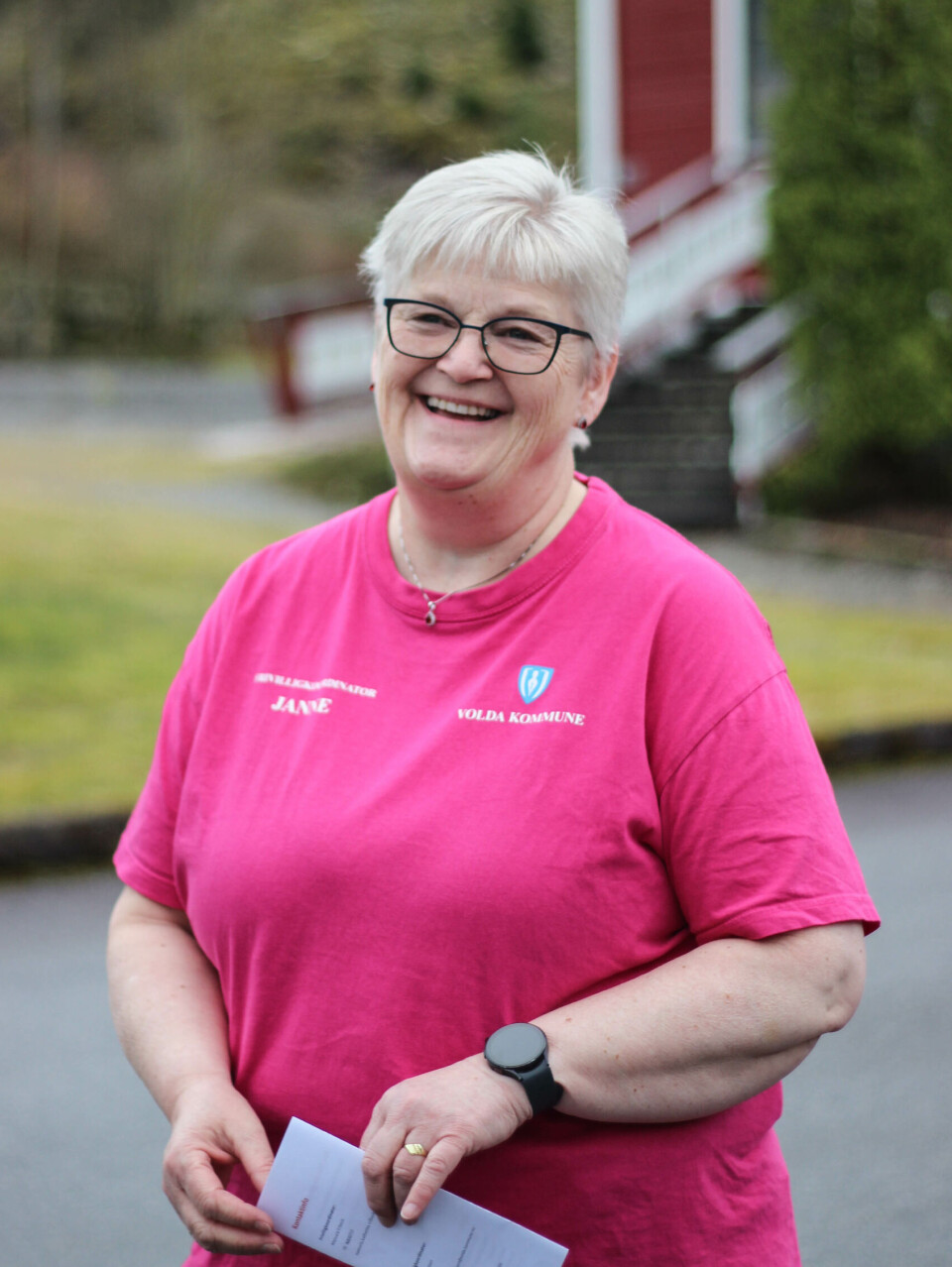 FRIVILLIGKOORDINATOR: Janne Arntsen jobber som frivilligkoordinator i Volda kommune.