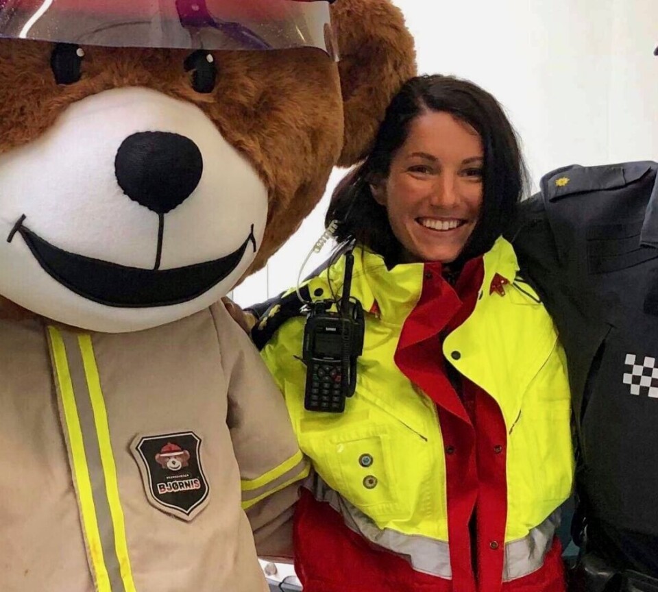 FORNØYD: Ida Christin Eriksen er veldig fornøyd med MS Liv.