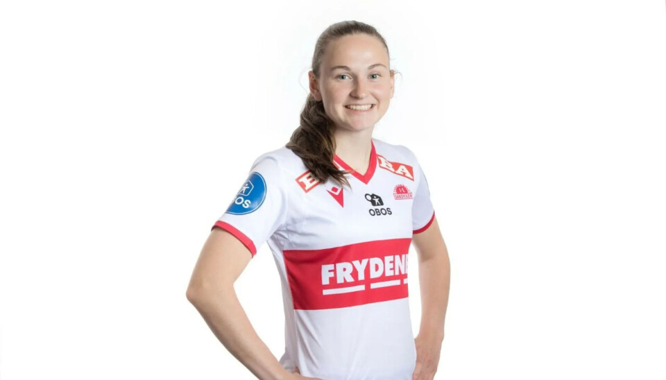 UTENLANDSPROFF: Vilde Hasund har etablert seg i svenske Hammarby som en god høyrekant.