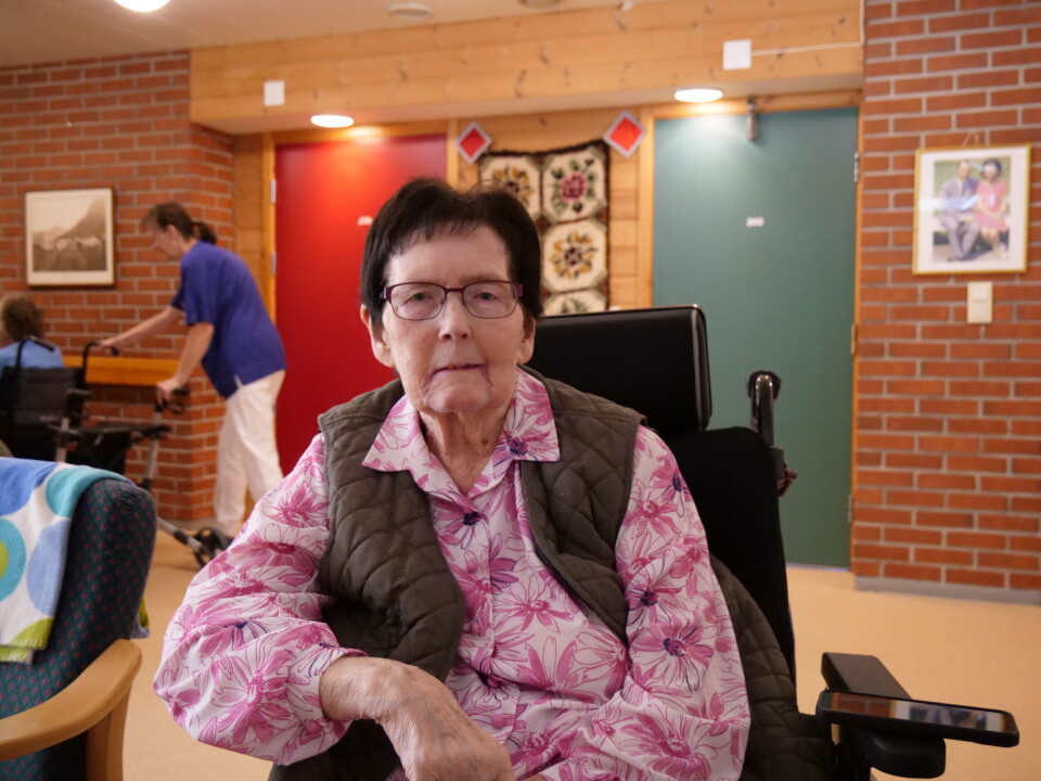 VIKTIG MØTEPUNKT: Irene Bøe Pisani ser på bingoen som et sentralt samlingspunkt på omsorgssenteret.