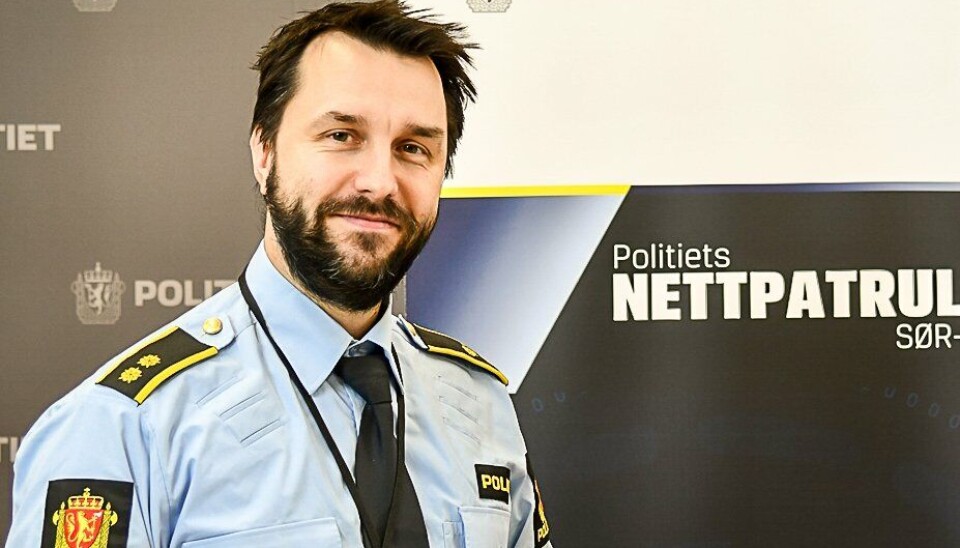 ALVORLIG: Fagansvarlig, Mads Holmern i Politiet, er bekymret over spredningen av voldsvideoer i sosiale medier.