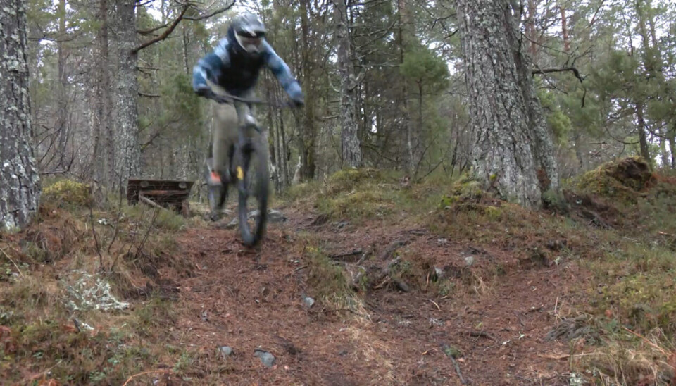 Vegard Høydal på sin første tur i årets sesong.