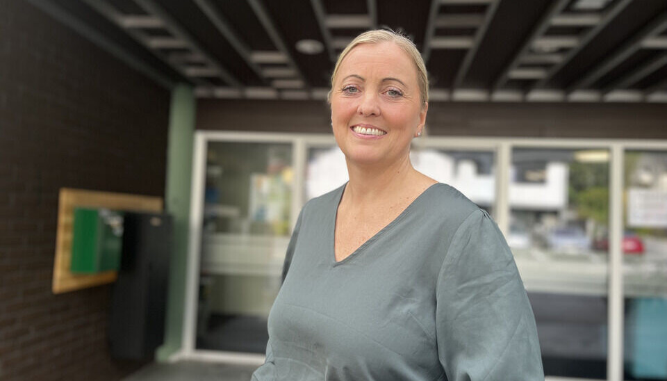 STOLT: Storeide er fornøyd med at de kan stille med et slikt tilbud i Voldabadet.