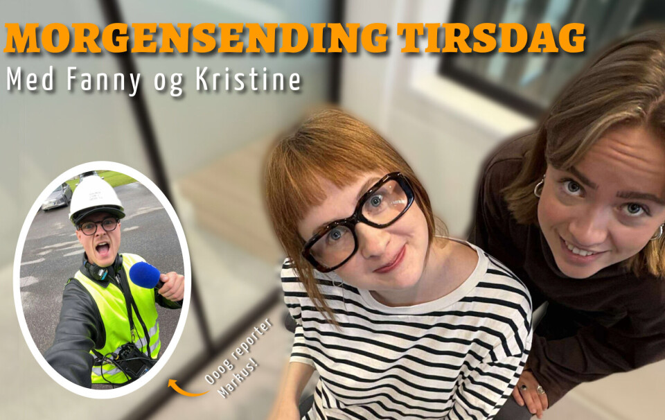 Morgensending fra Radio Volda