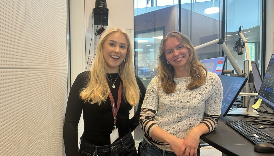 Programledere: Renate Langaas og Frida Ystebø er dagens programledere.