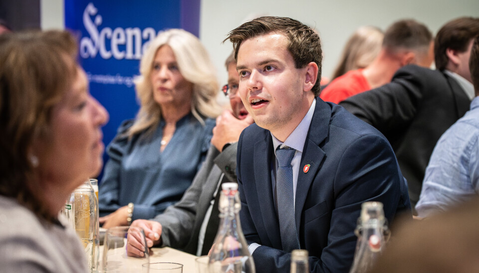YNGST: Joakim Myklebost Tangen kommer inn på Stortinget for første gang, i en alder av 23.