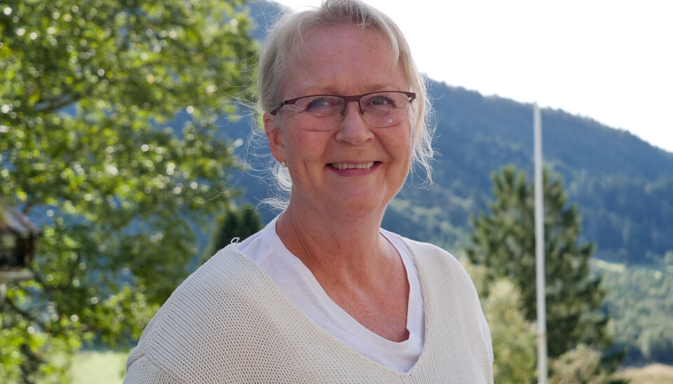 Ragnhild Sætre fann soppinteressen i eiga hage.