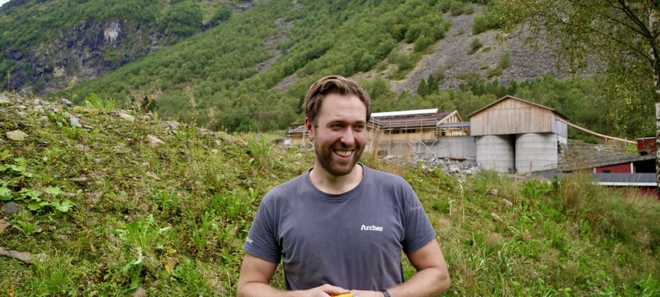 Sigurd (33) er en av stadig flere unge bønder
