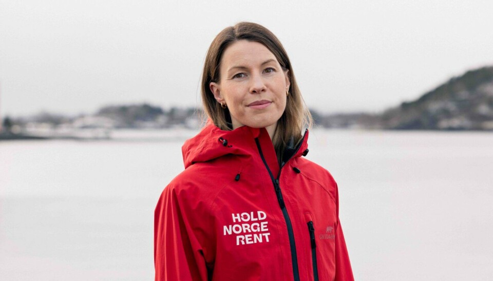 Cecilie Lindvall Wendelboe, daglig leder i Hold Norge Rent