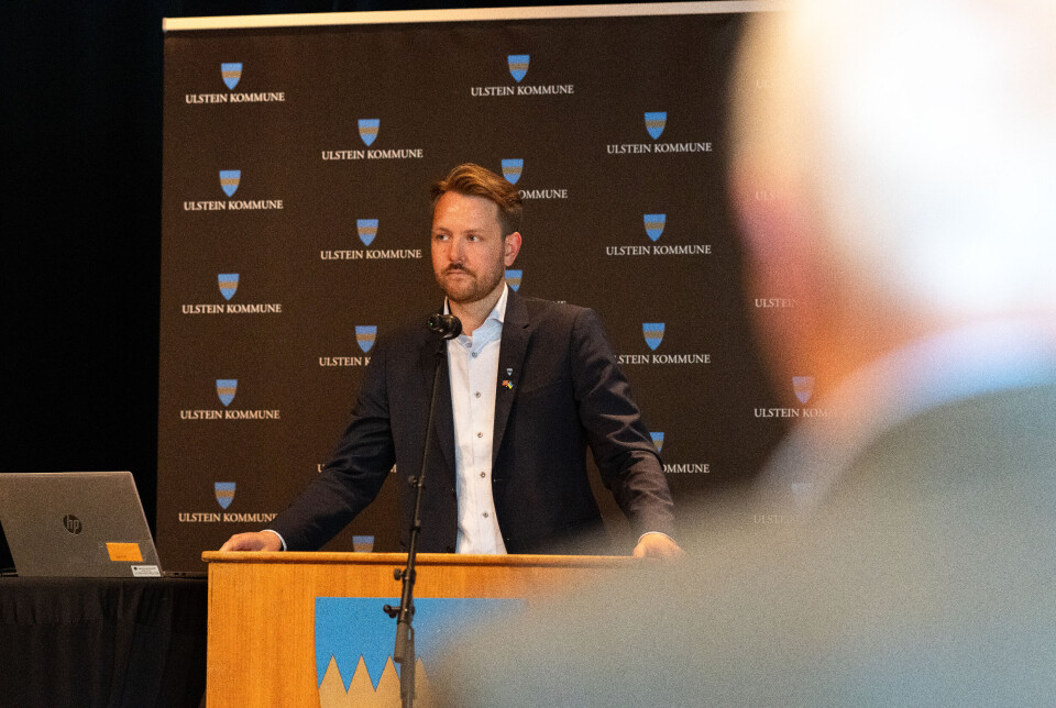 ØKONOMISK UFØRE: – Kommunen står i et økonomisk uføre med mye gjeld som må betales, sa Scheide. Ordføreren pekte også på at kommunen står ovenfor en demografisk utfordring med for mange eldre i forhold til unge.