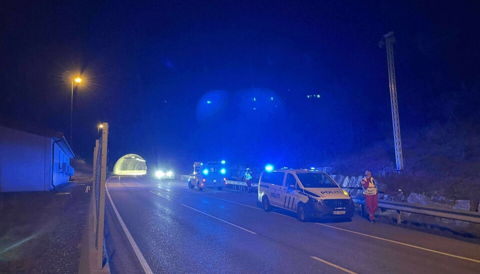 Alvorleg ulukke i tunnel
