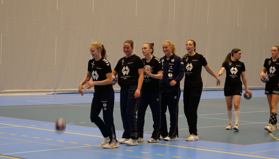 VOLDA: Spenningen merkes, men konsentrasjonen dominerer.