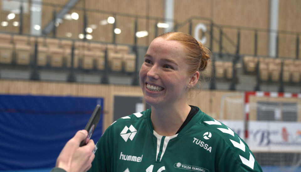 VOLDA: Smiler fra øre til øre etter seier.