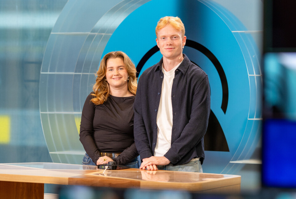 IKONISK DUO: Det er Emilie Sofie Petterøe og Sivert Føsker som leder deg igjennom dagens sending.