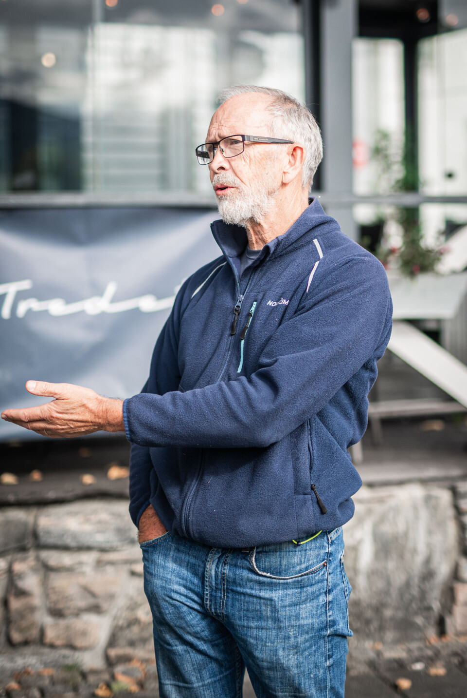 OPTIMIST: Styreleder Jens Dankertsen, har tro på at Tredet skal komme seg gjennom de økonomiske utfordringene.