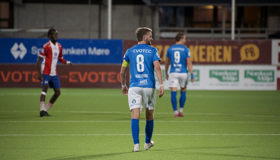 TILBAKE: Etter å ha stått over forrige kamp mot Moss med karantene, var Hødds kaptein Torbjørn Kallevåg tilbake mot Lyn.