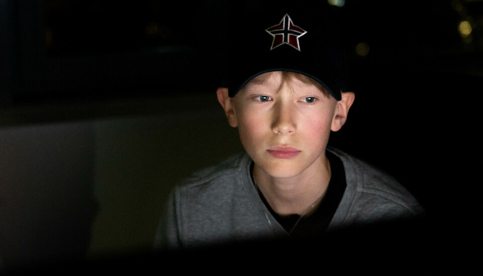 SKULLE DØGNE: Joel Hatlen (9) sin plan for helgen var å døgne fra lørdag til søndag.