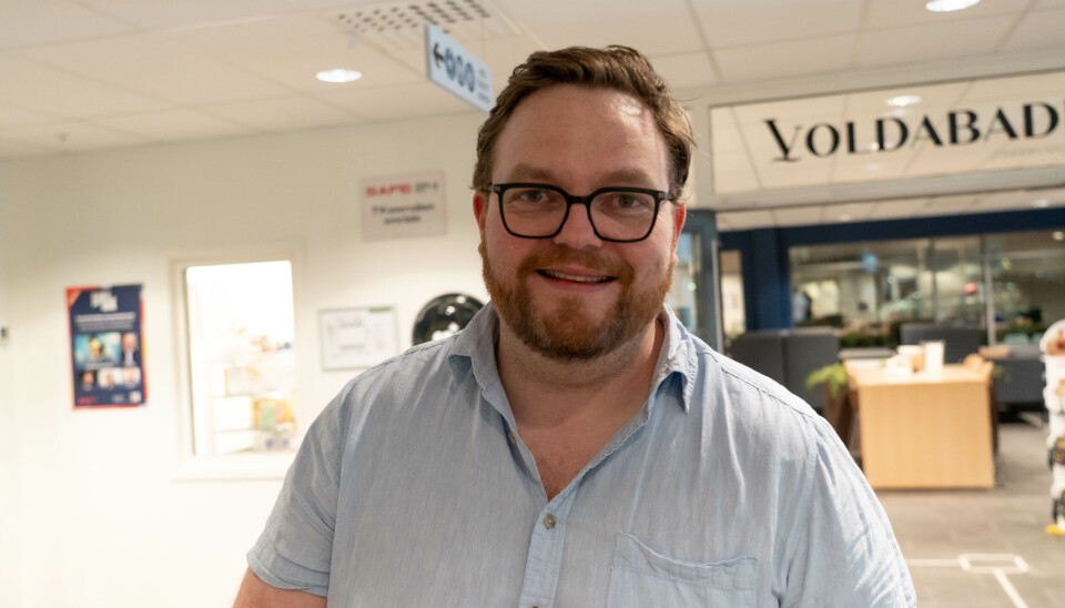 LAN-GLISET: Arrangementansvarlig Paul Ottar Torsen forteller at de solgte over hundre billetter til LANet.