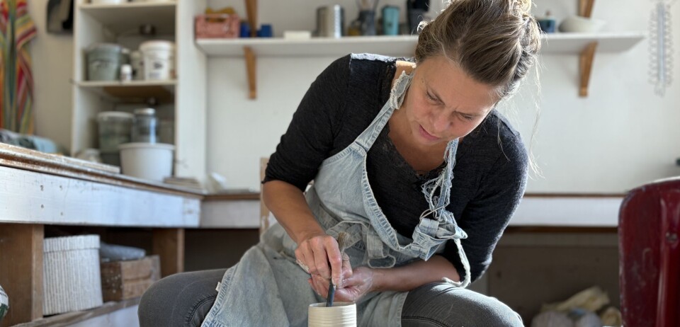 Ingeborg lever av kunsten