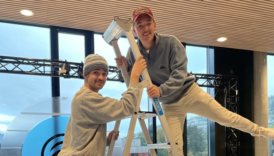 Stålkontroll: I dag er det skyhøyt nivå i studio.