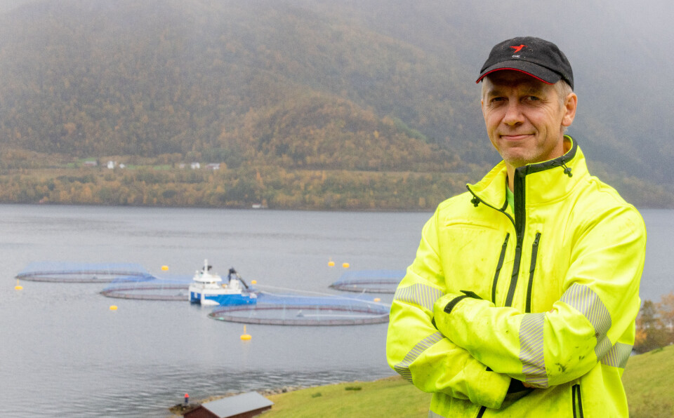 VIL IKKE BO HER: Så lenge anlegget drives slik det gjør nå, kommer ikke Tilseth til å flytte inn i huset han eier på Kvangardsneset.