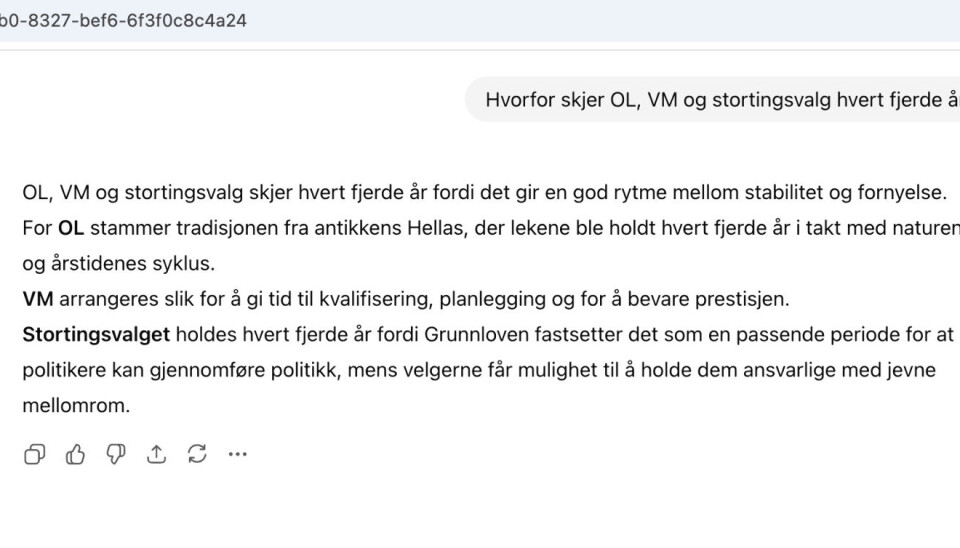Mysteriet 'hvert fjerde år'