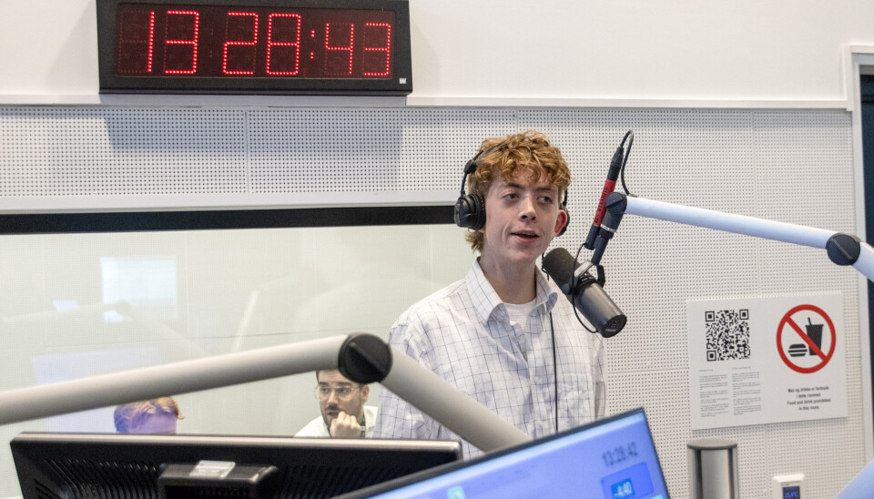 God stemning både i og utenfor studio gjennom hele dagen